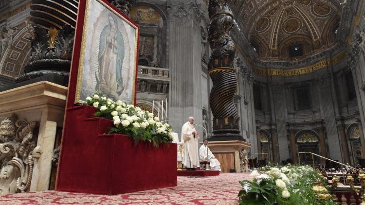 Papa na Festa de Guadalupe: Maria é mãe e é mestiça